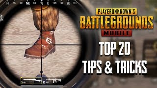 Top 20 Tips amp Tricks in PUBG Mobile  Ultimate Guide To Become a Pro 5 [upl. by Solracesoj]