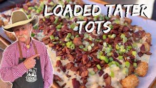 Loaded Cheesy Tater Tots and Trick for the Crispiest Tater Tots [upl. by Rasecoiluj]