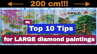 Top Ten Tips for Epic Diamond Paintings [upl. by Rimas]