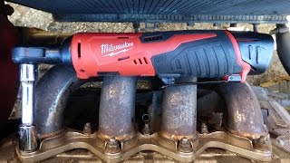 Milwaukee cordless ratchet 2457 unboxing and review [upl. by Killam]