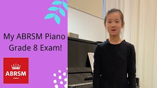 My ABRSM Grade 8 Piano Exam 143150 [upl. by Grata]