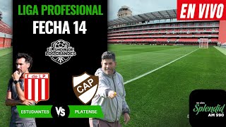 ESTUDIANTES vs PLATENSE EN VIVO desde UNO  Relato EMOCIONANTE  Liga Profesional [upl. by Lund]