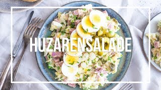 Zelf maken Huzarensalade  OhMyFoodness [upl. by Sifan]