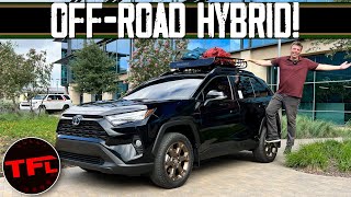 The 2023 Toyota RAV4 Hybrid Woodland Has THIS One Feature Youll Want [upl. by Yenitirb166]