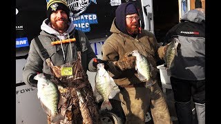 2018 Ice Fishing Panfish Tournament on Lake Arthur in Pennsylvania  WPA Hardwater Series 1 [upl. by Patric]