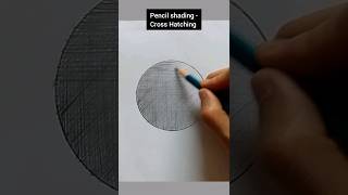 CROSS HATCHING Technique shading art [upl. by Airamahs]