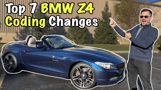 MUST HAVE BMW Z4 ModsCoding BimmerCode [upl. by Orren]