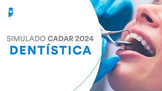 Simulado CADAR 2024  Dentística  Correção [upl. by Oflodur]