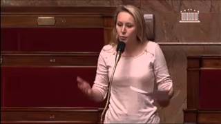 Coup de gueule de Marion MaréchalLe Pen à lAssemblée nationale [upl. by Brennan]