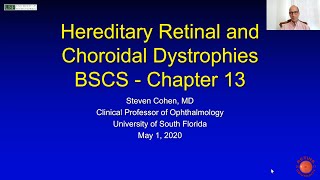 Inherited Retinal Dystrophies  May 1 2020 [upl. by Ignatius]