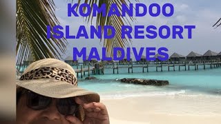 KOMANDOO ISLAND RESORT MALDIVESTRAVEL VLOG [upl. by Marder]