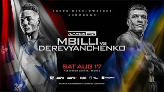 Christian Mbilli vs Sergiy Derevyanchenko  KICKOFF PRESS CONFERENCE [upl. by Ingalls]