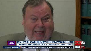 Appeals court allows Amberton wall to stay up [upl. by Verna]