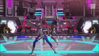 Urotander Underhanded Rangers Edit ver  English Subs  Hatsune Miku Project Diva X PS4 [upl. by Buyers]