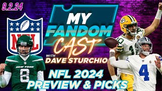 The 2024 NFL Season Preview amp Predictions  MyFandom Cast Pilot [upl. by Zetnauq]