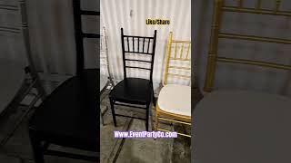 Chiavari Chair Wholesale 214 853 0989 2759 Irving Blvd Dallas 75207 [upl. by Alekahs]