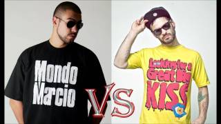 MONDO MARCIO vs ENTICS Dissing Completo [upl. by Ylac]