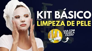 KIT BÁSICO PARA LIMPEZA DE PELE  ADCOS  heitorcruzsaudeestetica [upl. by Ainadi]