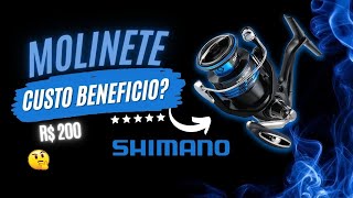 Molinete Shimano Nexave  Opção com excelente custo benefício para sua pescaria [upl. by Nihcas796]