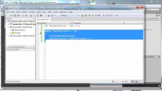 JavaScript Scripting in Unity3D  While und ForSchleife 44 [upl. by Litha313]