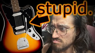 The Squier Affinity Jaguar is STUPID [upl. by Ayoj244]