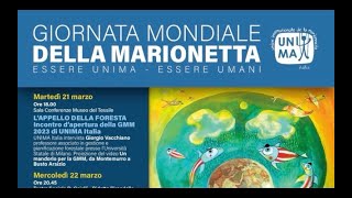 Omaggio ad Albert Bagno e Natale Panaro soci onorari UNIMA Italia 2023 – 27 marzo 2023 [upl. by Yacano]