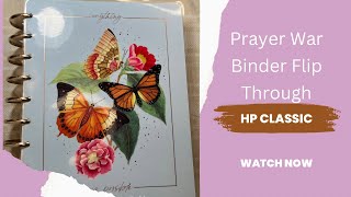 Prayer War Binder Flip Through [upl. by Nospmis]