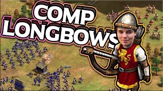 Longbows in Competitive AoE2 [upl. by Clower260]