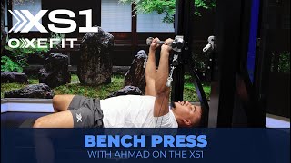 OxeFit  XS1 Movement  Trainer Ahmad Demonstrates Bench Press [upl. by Jory]