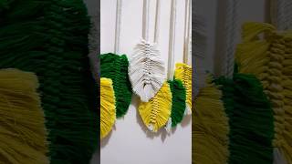 DIY Macramé Wall Hanging  Easy StepbyStep Tutorial for Beginners macramelove diy macramemakers [upl. by Dniren]