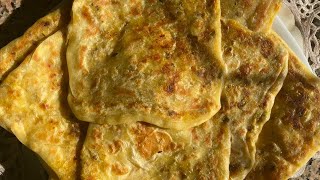 Msemmen  Moroccan Pancake Recipe ملوي او مسمن معمر رائع بطريقة بسيطة [upl. by Nelyak]