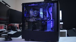 NZXT H500i REVIEW  QUALITY ATX PC CASE [upl. by Laverne]