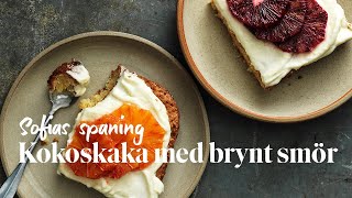 Så gör du kokoskaka med brynt smör [upl. by Upshaw203]