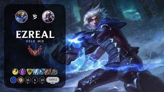 Ezreal Mid vs Syndra  EUW Grandmaster Patch 1321 [upl. by Mycah]