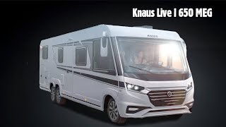 Knaus Live I 650 MEG  Luxus Wohnmobil Vollintegriert [upl. by Acirat501]