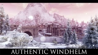 TES V  Skyrim Mods Authentic Windhelm [upl. by Audry]