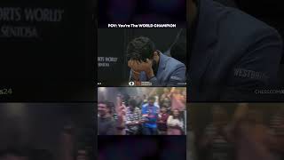 POV Youre The World Chess Champion chess shorts [upl. by Lamont]