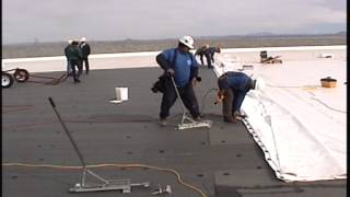 DuroLast Roofing being installed [upl. by Eidob600]