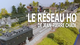 Le réseau à léchelle HO de Jean Pierre Chaix [upl. by Airbma]