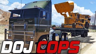 Dept of Justice Cops 252  Oversized Loads Criminal [upl. by Sager920]