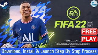 🔥 FIFA 22 Download 419GB Install And Launch Step By Step Process [upl. by Aissatan415]