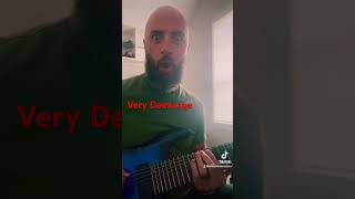 Very demiurge  Very Cutesy guitar djentguitar djent metal meshuggah [upl. by Wein]