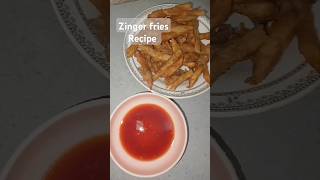 Zinger fries Recipe 😋 [upl. by Whelan]