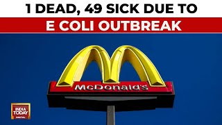 E Coli Outbreak Linked To McDonalds 1 Dead amp 49 Sick In 10 States In US Federal Health Officials [upl. by Ecirehs]