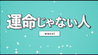 wacci「運命じゃない人」Music Video [upl. by Katushka]