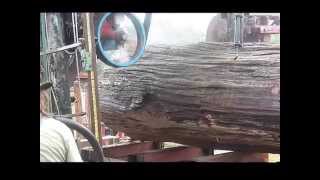 Cross Sawmill Rips Its Way To a New World Record [upl. by Yecram925]