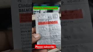 Dalacin C 300mg capsule uses in hindi  bacterial infection pet mein infection skin infection [upl. by Elizabeth]