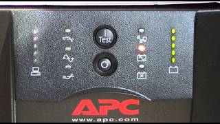 apc smartups 750 on battery operation test [upl. by Allbee]