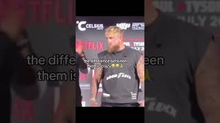 The difference between Mike Tyson and Jake Paul jakepaul miketyson 1vs1 [upl. by Niriam]