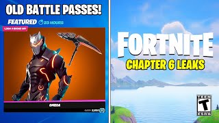 Fortnite NEW Update OLD Battle Passes amp Chapter 6 Live Event [upl. by Yeneffit]